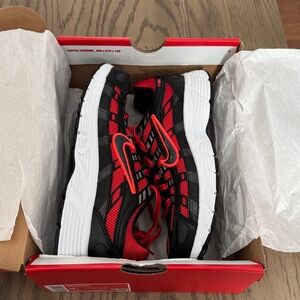 Nike P-6000 Univ. Red/Black Sneakers. 4Y 5.5 womens. Brand new w/box never worn